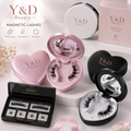 Handmade Magnetic Eyelashes Kit No Need Glue Easy Wear Reusable Faux Mink Waterproof Travel Size Quantum Crisscross Magnetic