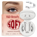 High Quality Wholesale Premium Handmade Soft Magnetic Lashes Custom Extension Reusable Natural Look Long Lasting CC Waterproof