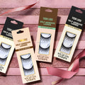 Private Label Pre Glued Self-adhesive10day Strip Lashes Cat Eye Reusable 3D Natural Custom Box Wispy fox Eye Lashes Wholesale