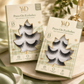Private Label Reusable Pre Glued Self-Adhesive Full Strip Eyelashes Self Sticky3D Fluffy Customized Box Vegan Natural Eye Lashes