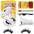 Wholesale Handmade Reusable Magnetic Clip Faux Mink Lashes Kit No Glue No Liner with Applicator Custom Logo
