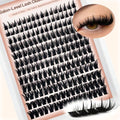 Wholesale Private Label DIY Manga Lash Clusters With Spikes Wispy Cluster Eyelash Fluffy Anime Individual Eyelashes Clusters