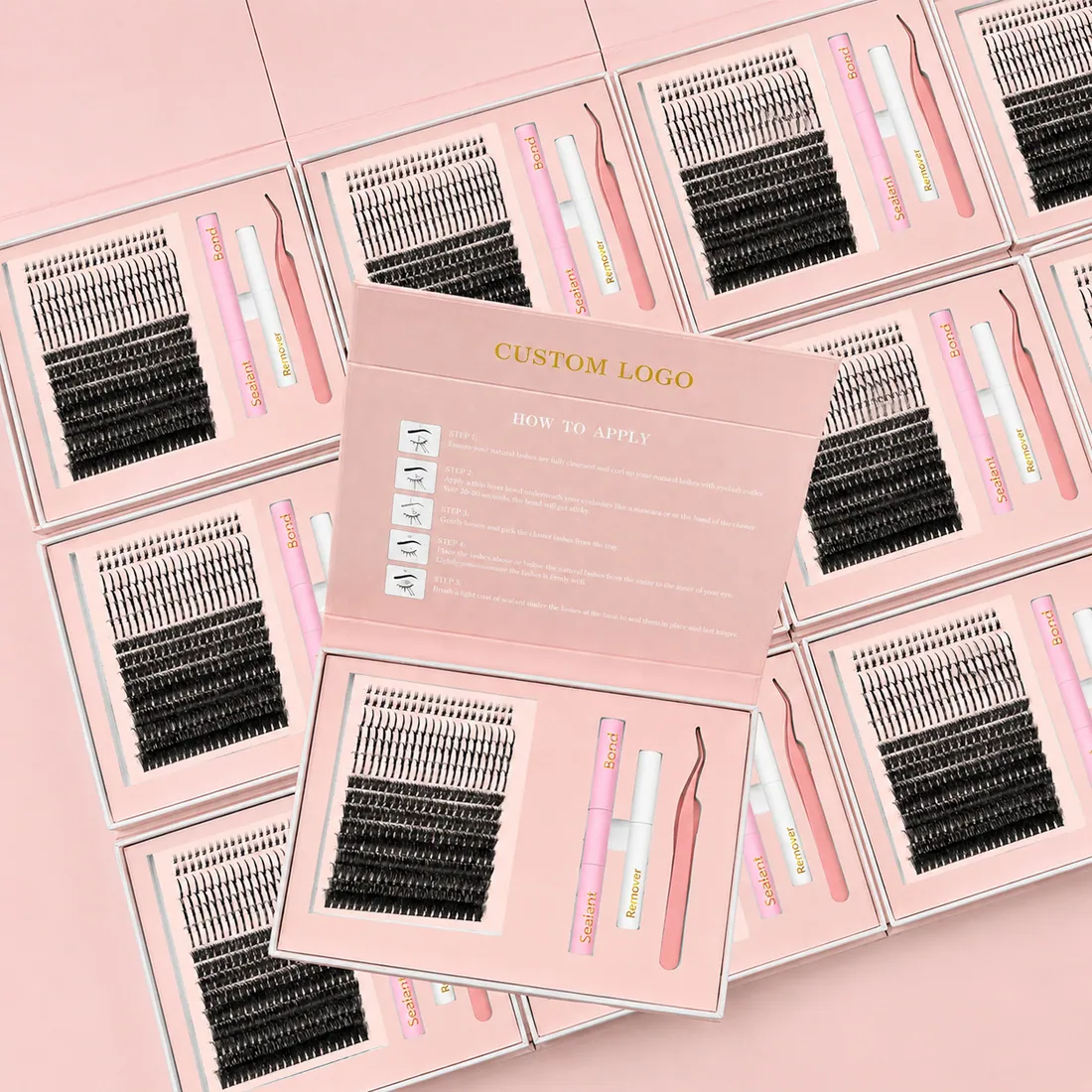 Wholesale Handmade Individual for Spike Cluster Eyelash Kit