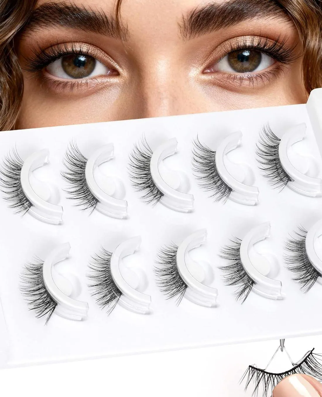 Private Label Wholesale I Press Half Lashes Lightweight