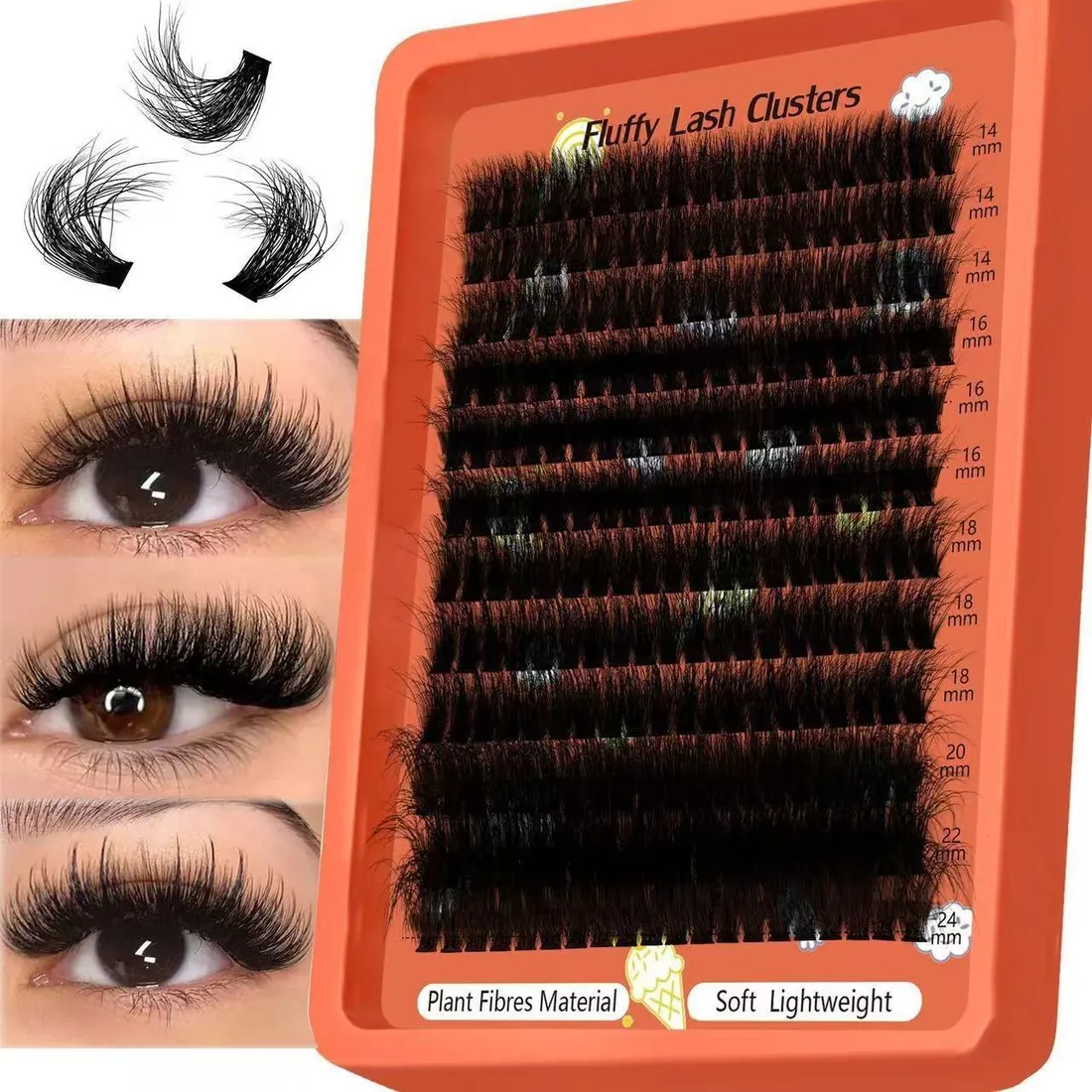 Private Label Mega for D for Pbt Fiber Handmade Knot-Free